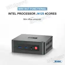 ภาพขนาดย่อของภาพหน้าปกสินค้าMINI PC Intel Celeron J4125 Windows 10 MINI PC DDR4 RAM 8GB SSD 256GB WIFI5 BT4.0 จากร้าน Midgard บน Lazada