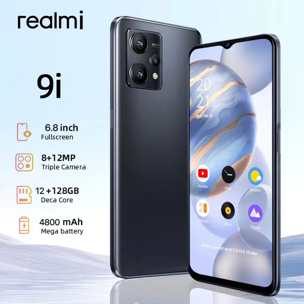 [COD]realmi 9i 5G (12+128/12+256) โทรศัพท์มือถือจอโค้งมน 3D ระดับ 120 Hz กล้องพอร์ตเทรต 108 MP ชาร์จไว 67W SUPERVOOC รับประกัน 12 เดือน ราคา 699 บาท*ส่งฟรี