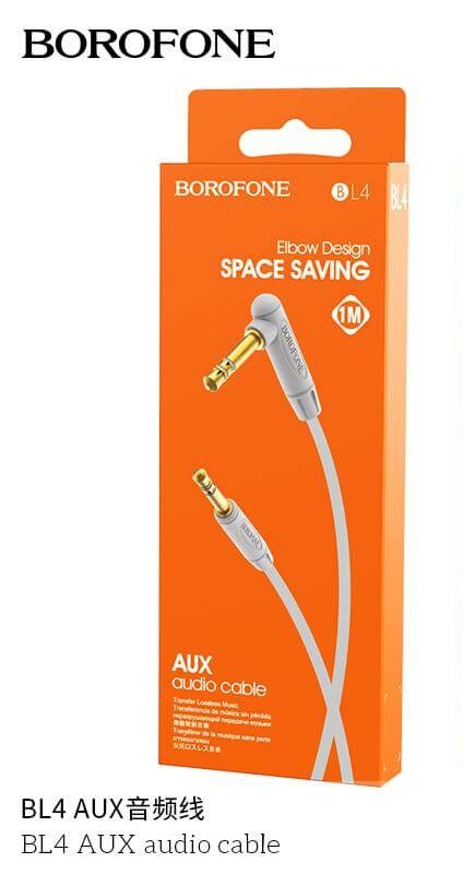 สาย AUX audio cable 1M (borofone ) BL4