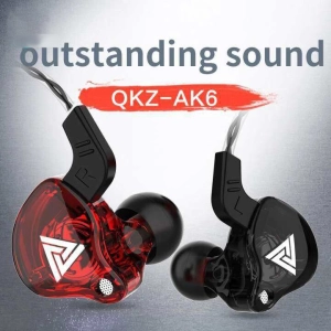 สินค้า I ANGEL  หูฟัง หูฟังพร้อมไมโครโฟน หูฟังเสียงดี QKZ AK6 สำหรับ3.5mm