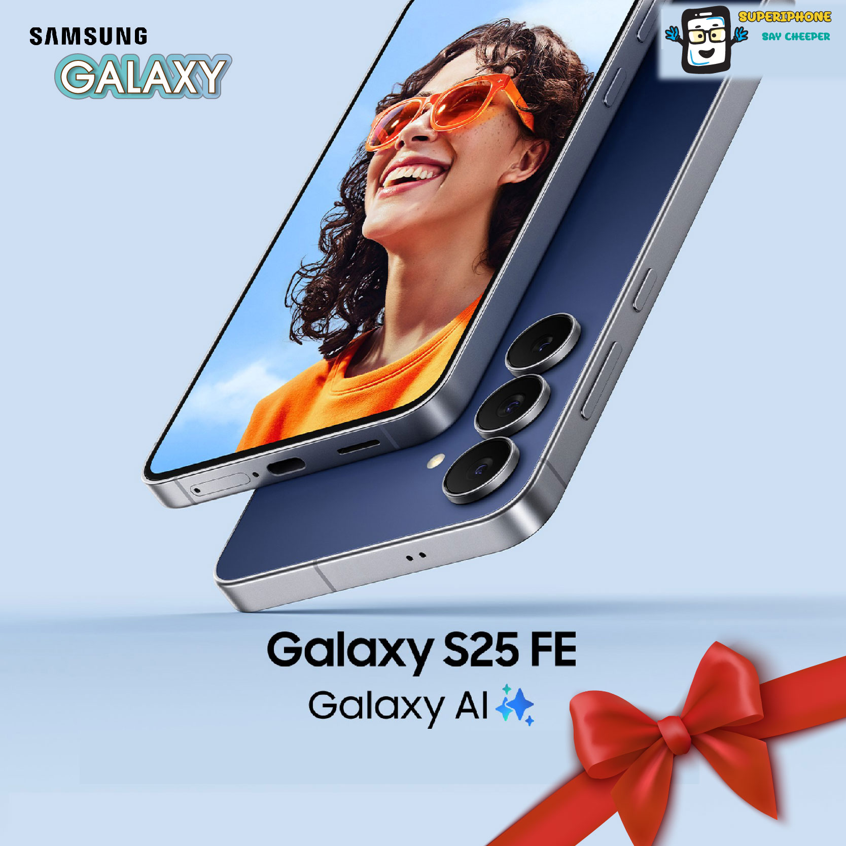 Samsung Galaxy S25 Fe 5g Model (8+256Gb) Luxurious Design, Not Inferior to a Flagship Phone L Screen 6.70 L Battery 4900 Mah (by Lazada Supertphone) ราคา 28,900 บาท*ส่งฟรี