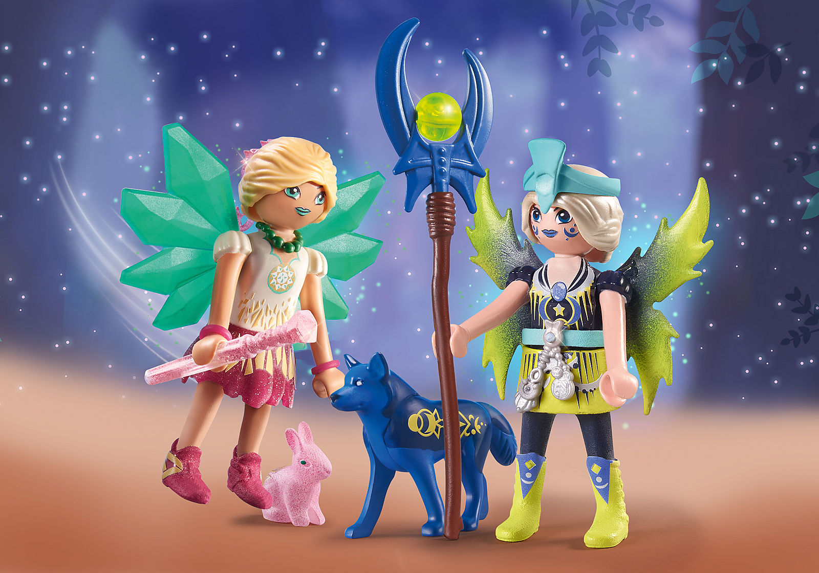 Playmobil 71236 AYUMA IV Crystal and Moon Fairy with Soul Animals อายูมา นางฟ้าคริสตัลและแสงจันทร์กับวิญญาณสัตว์ ราคา 590 บาท*ส่งฟรี