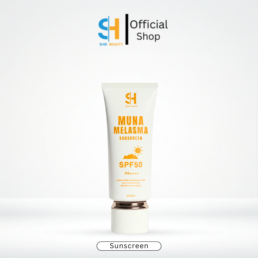 Muna Melasma Sunscreen Spf50 Pa++++ Protects Against Uva/Uvb Rays for Daily Use.