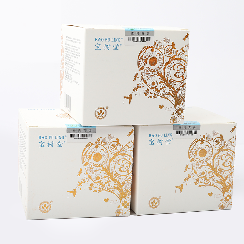 宝树堂白ของแท้~พร้อมส่ง ครีมบัวหิมะ 100 กรัม] ครีมบัวหิมะ เป่าฟูหลิง 100g ตราดอกบัว กระปุกขาว รับประกันของแท้จากห้างยาเป่าซู่ถัง ขูดรหัสตรวจ ราคา 710 บาท*ส่งฟรี
