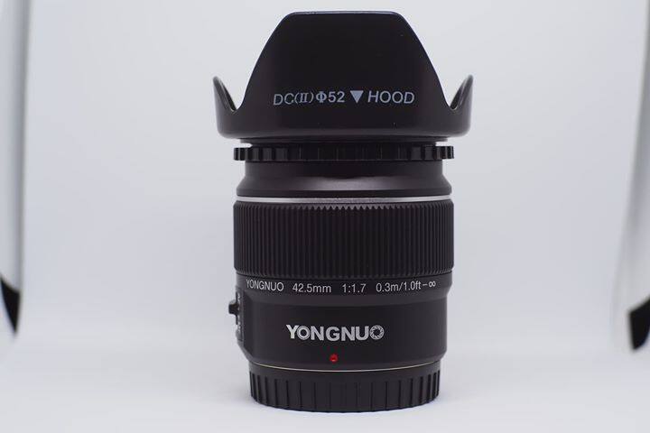 Hood for YONGNUO YN42.5mm F1.7 Olympus Panasonic
