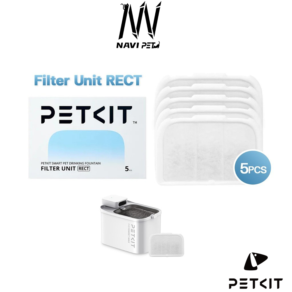 petkit Filter Unit Rec แผ่นกรอง สำหรับน้ำพุแมวไร้สาย EVERSWEET MAX ราคา 550 บาท*ส่งฟรี