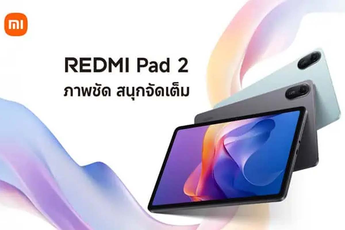 Redmi Pad 2 Lte 4g Model (4/128Gb) (Can Insert Sim Card) Large 11-Inch Screen L Durable Battery L Advanced Helio G100-Ultra ราคา 6,890 บาท*ส่งฟรี