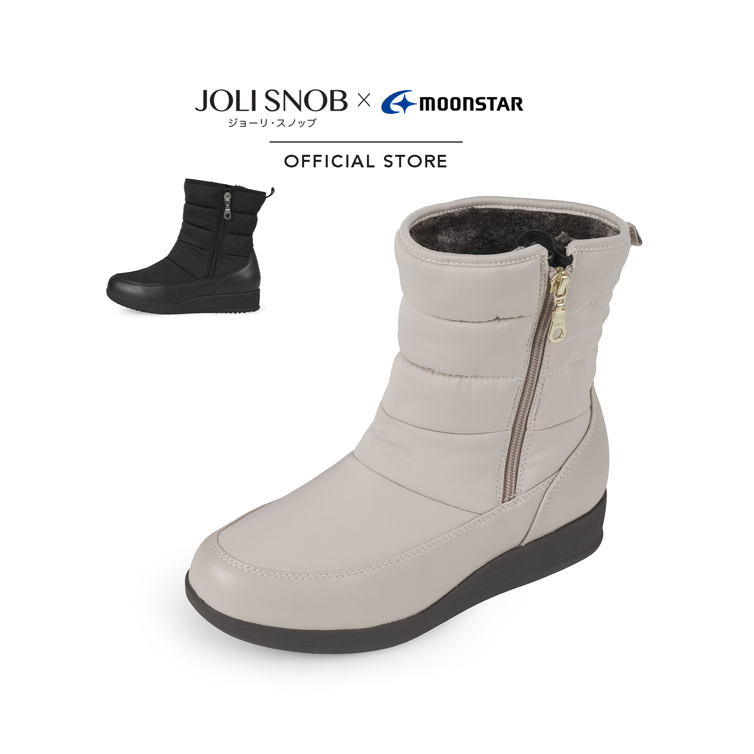 JOLI SNOB x Moonstar | Boots รองเท้าบูท ลุยหิมะ 「Winter Boots collection」 | EVE-FGL107 ราคา 7,250 บาท*ส่งฟรี