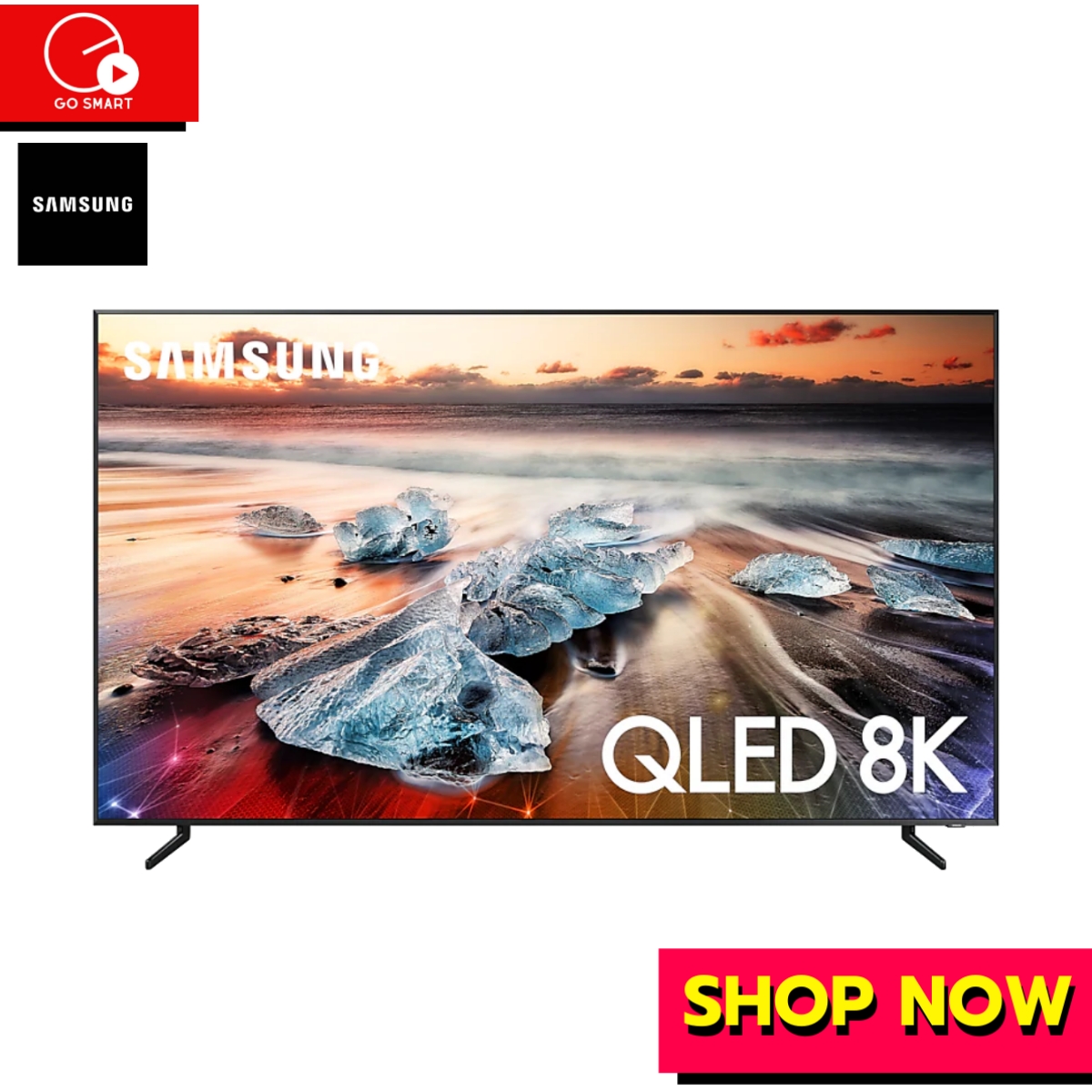 SAMSUNG ทีวี 55 นิ้ว 8k QLED  Q900R 8K Smart QLED TV (2019) QA55Q900RBKXXT