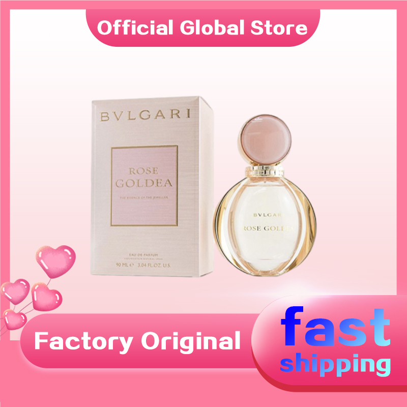 Bvlgari Bulgari Golden Ripple Rose Lady of Gold Perfume Wood Tone Flower Tone Concentrated Perfume Edp Lemon Rose 90ml Birthday Gift for Girlfriend Wedding Anniversary Gift Valentine's Day Gift ราคา 2,479 บาท*ส่งฟรี