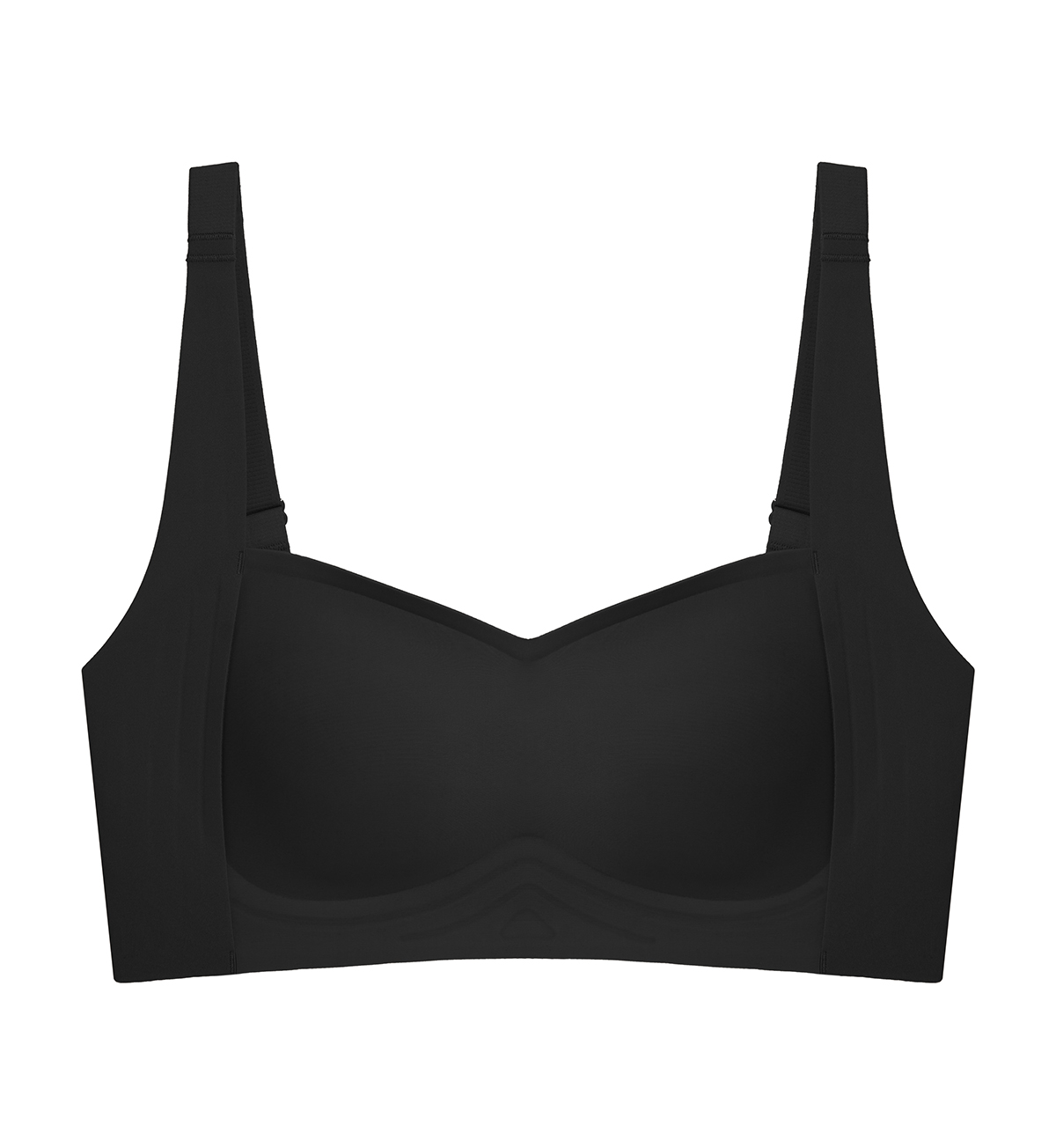 Triumph เสื้อชั้นในแบบไม่มีโครง รุ่น Smooth Infinity P รหัส 10223762 สีดำ 0004 ราคา 1,590 บาท*ส่งฟรี