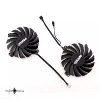 พัดลมการ์ดจอ INNO3D RTX 3070 3060 3060ti LHR 8GB TWIN X2 Black Gold Extreme Edition Graphics Card Fan CF-12910S