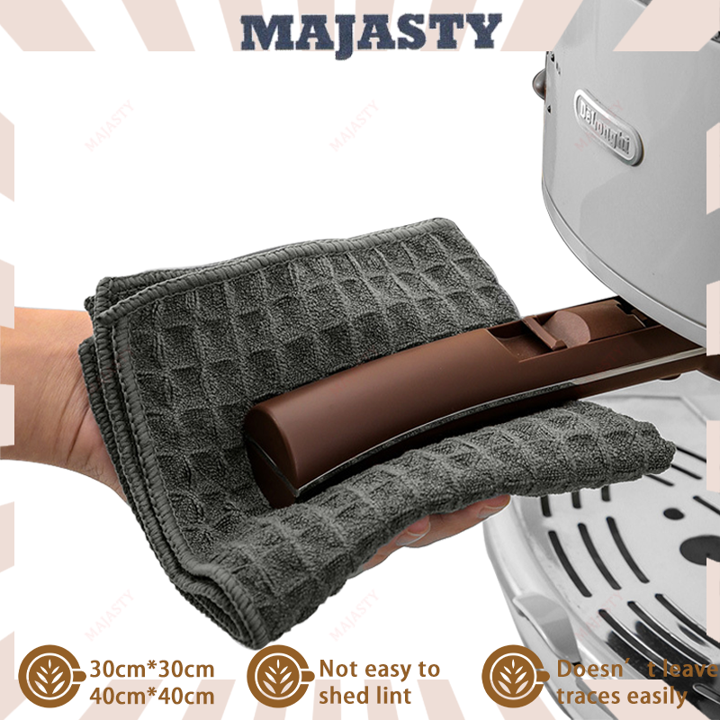 Barista Towel Rag Cafe Cleaning Towel Bar Counter Utensils Competition Square Towel for Coffee Machine Cleaning Cloth Waffle Weave Dish Cloths Reusable ราคา 57 บาท*ส่งฟรี