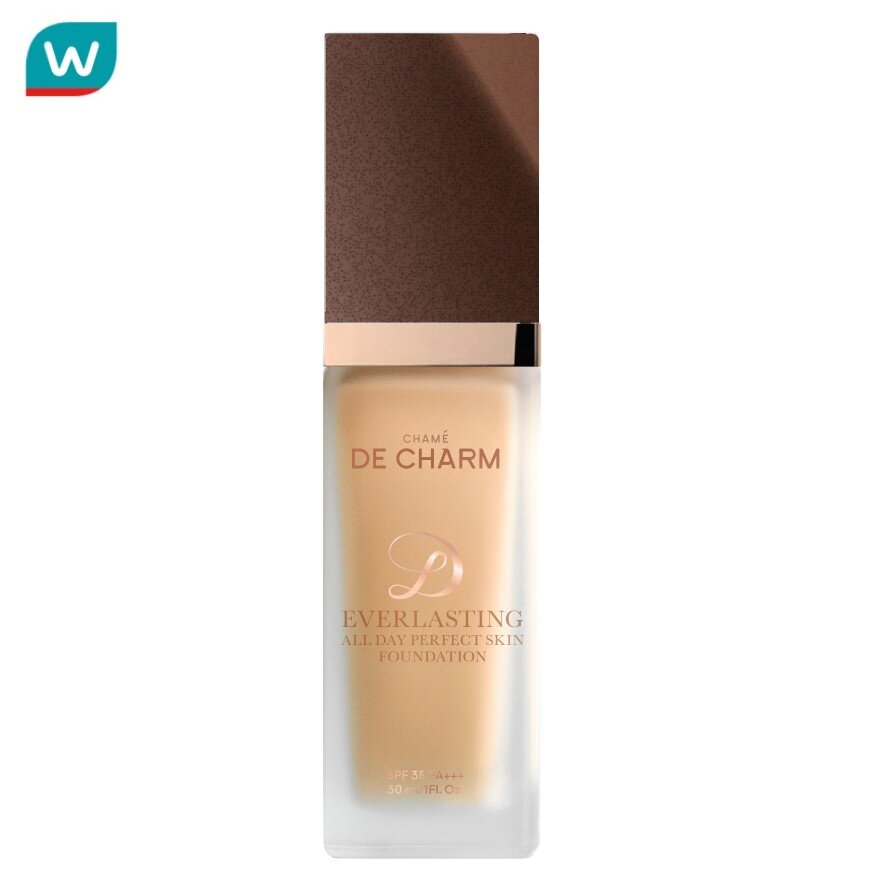 DE CHARM EVERLASTING ALL DAY PERFECT SKIN FOUNDATION SPF35 PA+++