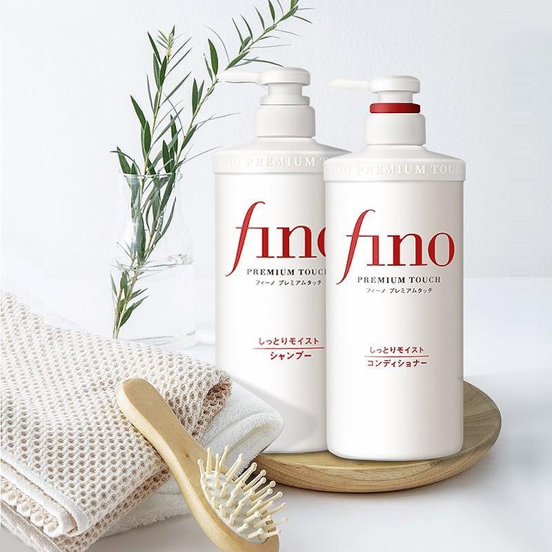 [Shipping from Thailand] Fino Premium Touch Shampoo/Conditioner 550ml Helps Repair Damaged Hair. Strong Hair Shampoo, Imported from Japan, 550ml. ราคา 369 บาท*ส่งฟรี