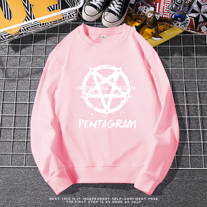 เสื้อแจ็คเก็ตลาย PENTAGRAM เสื้อกันหนาวผู้หญิงและผู้ชาย เสื้อแจ็คเก็ตเสื้อแขนยาวเสื้อผ้าลายแฟชั่นสุดฮิต ขายดี! Y49