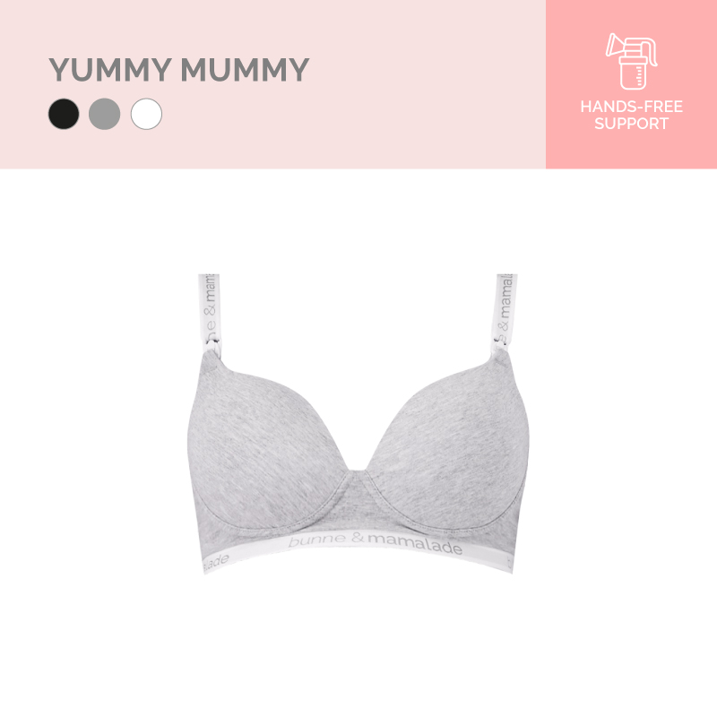 Yummy Mummy Bra - เสื้อชั้นในปั๊มนมแบบ Hands Free ราคา 1,450 บาท*ส่งฟรี