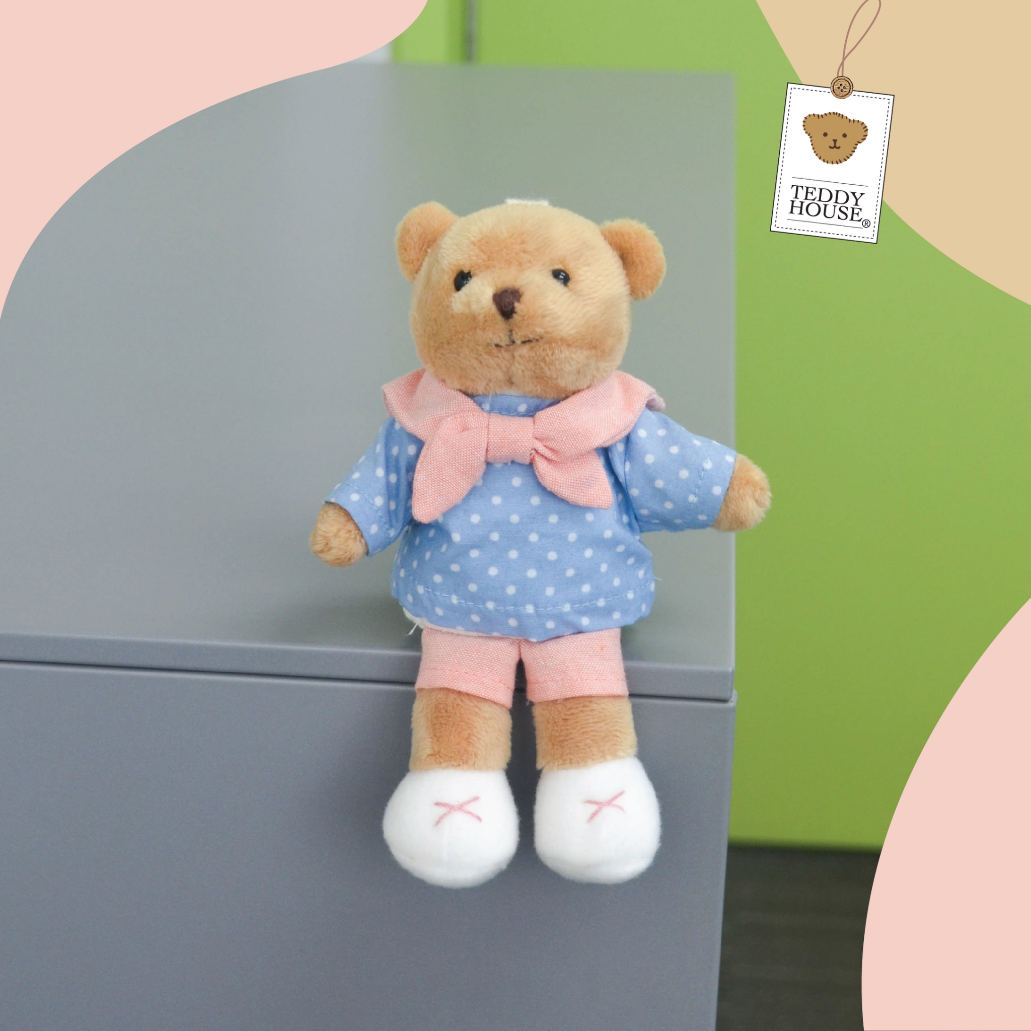 BuBu Bear :พวงกุญแจหมี ขนาด 6"