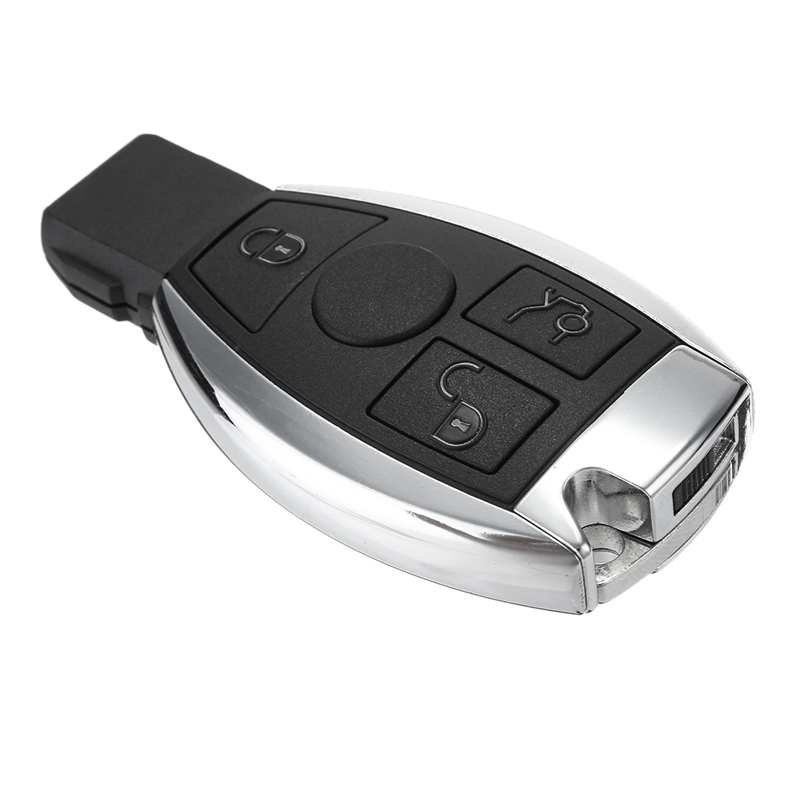 Uncut Smart Remote Key Fob 3 Button 433MHz With Chip for Mercedes-Benz 2000+ 