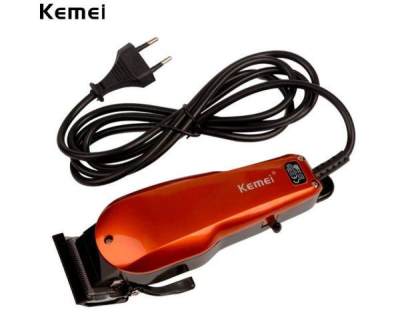 KEMEI Km-9012 ปัตตาเลี่ยนตัดผม มอเตอร์แรง แถมหัวรองหวี 4 หัว ปัตตาเลี่ยน สีส้ม แบตตาเลี่ยน บัตตาเลี่ยน บัตเลี่ยนตัดผม Kemei KM-9012 Rechargeable Nose Hair Trimmer Clipper Shaver Beard Razor Styling