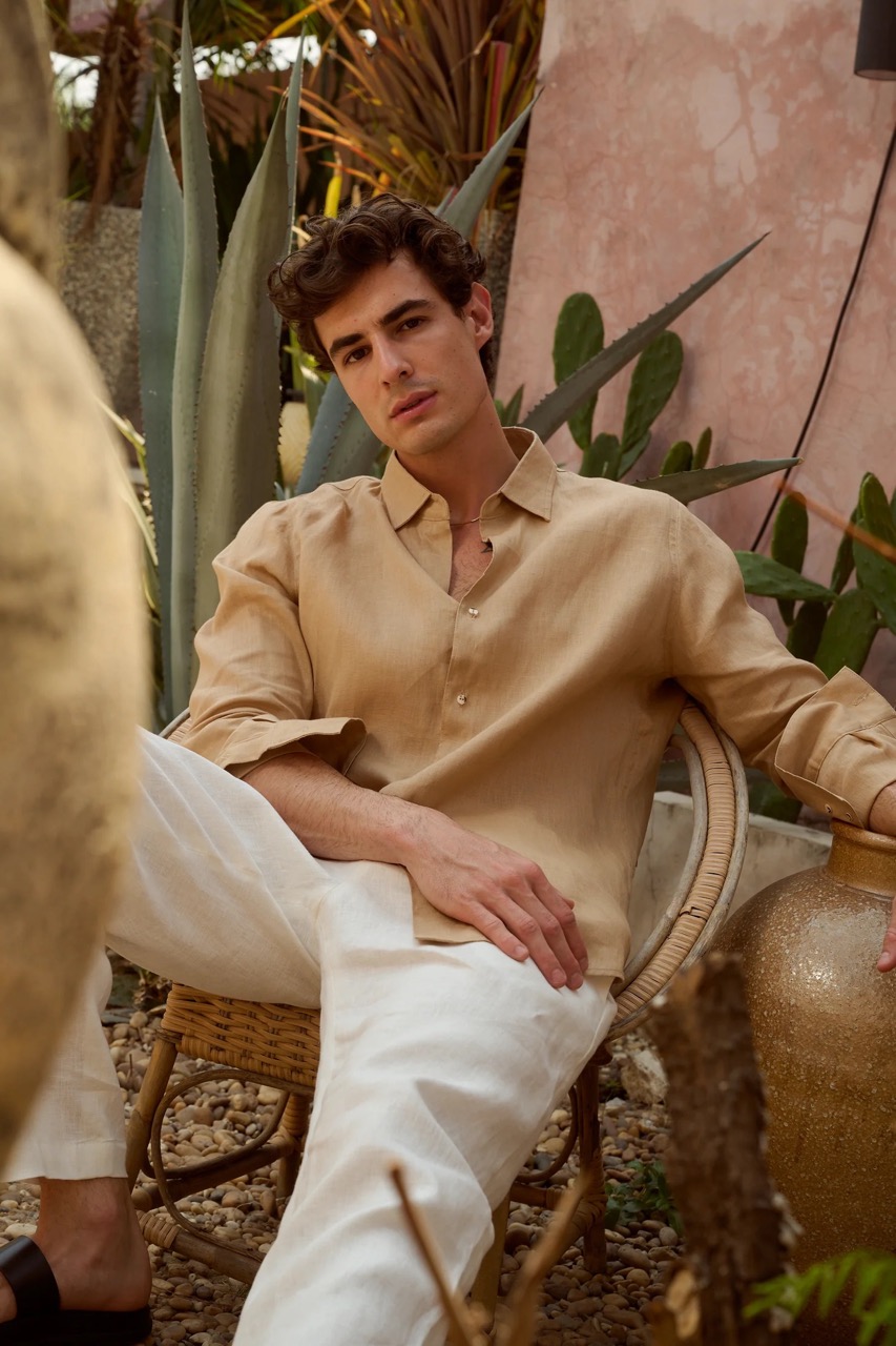 BAYRAM LINEN SHIRT ราคา 4,900 บาท*ส่งฟรี