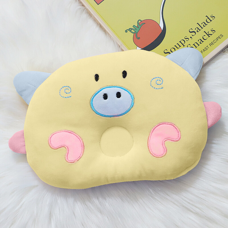Baby Pillow หมอนหัวทุยเด็ก หมอนนุ่มพรีเมี่ยม หมอนนุ่มสบายสำหรับเด็ก หมอนเด็ก หมอนป้องกันหัวแบน หมอนหลุมทารก หมอนเด็กทารก หมอนหัวสวย หมอนหัวทุย