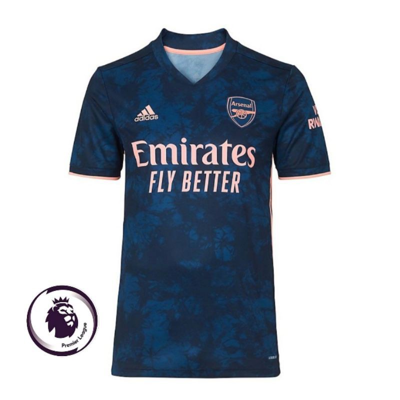 โปรโมชัน Arsenal เสื้ออาร์เซนอล ชุดเยือน Thrid เสื้อผู้ชาย เสื้อฟุตบอลเกรดแฟนบอล [AAA] 2020/21 ราคาถูก ฟุตบอล