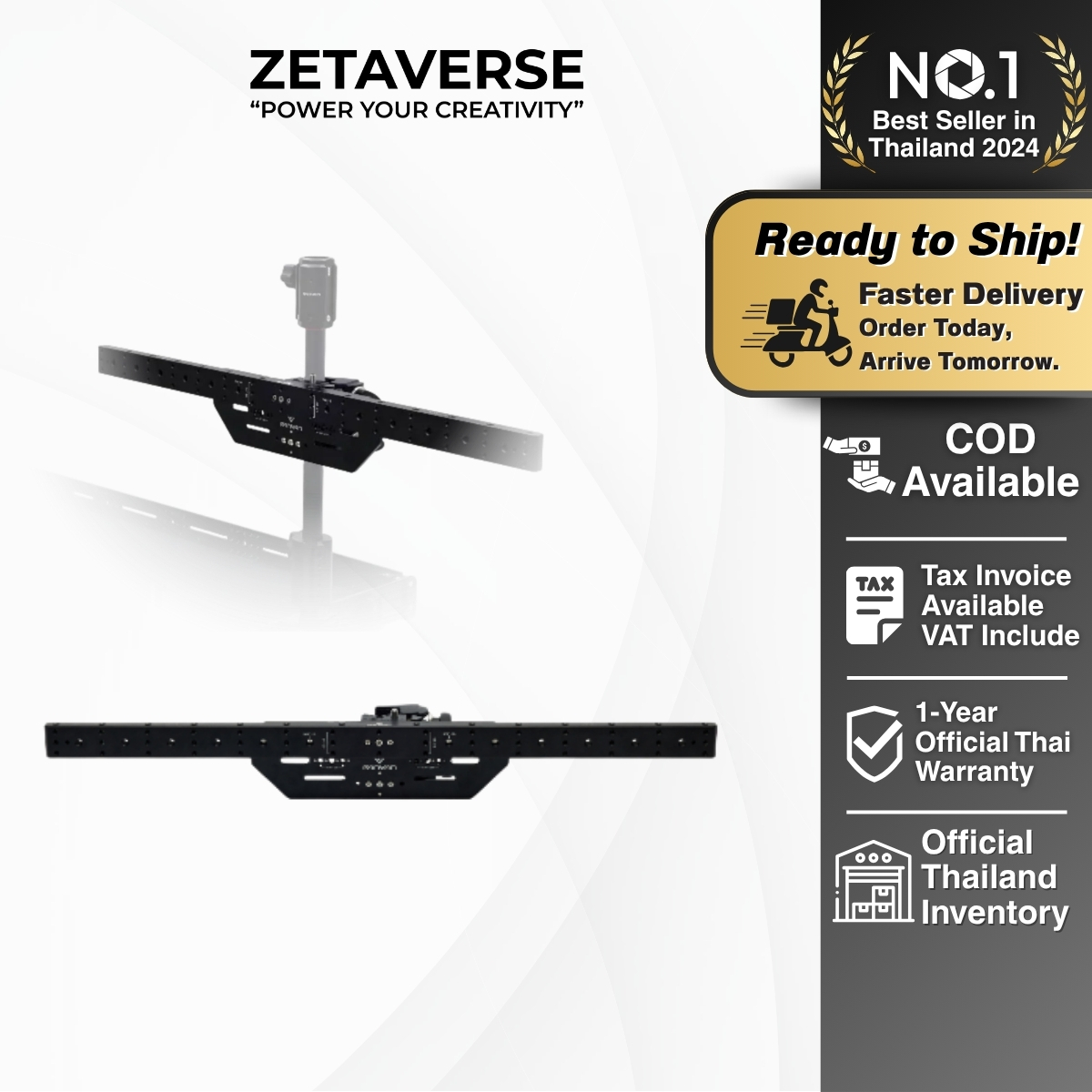 ป้ายยา! รีวิว Panyan Pn-H01 Bracket Crossbar: อุปกรณ์เสริมที่ต้องมีสำหรับรถเข็นงานหนัก