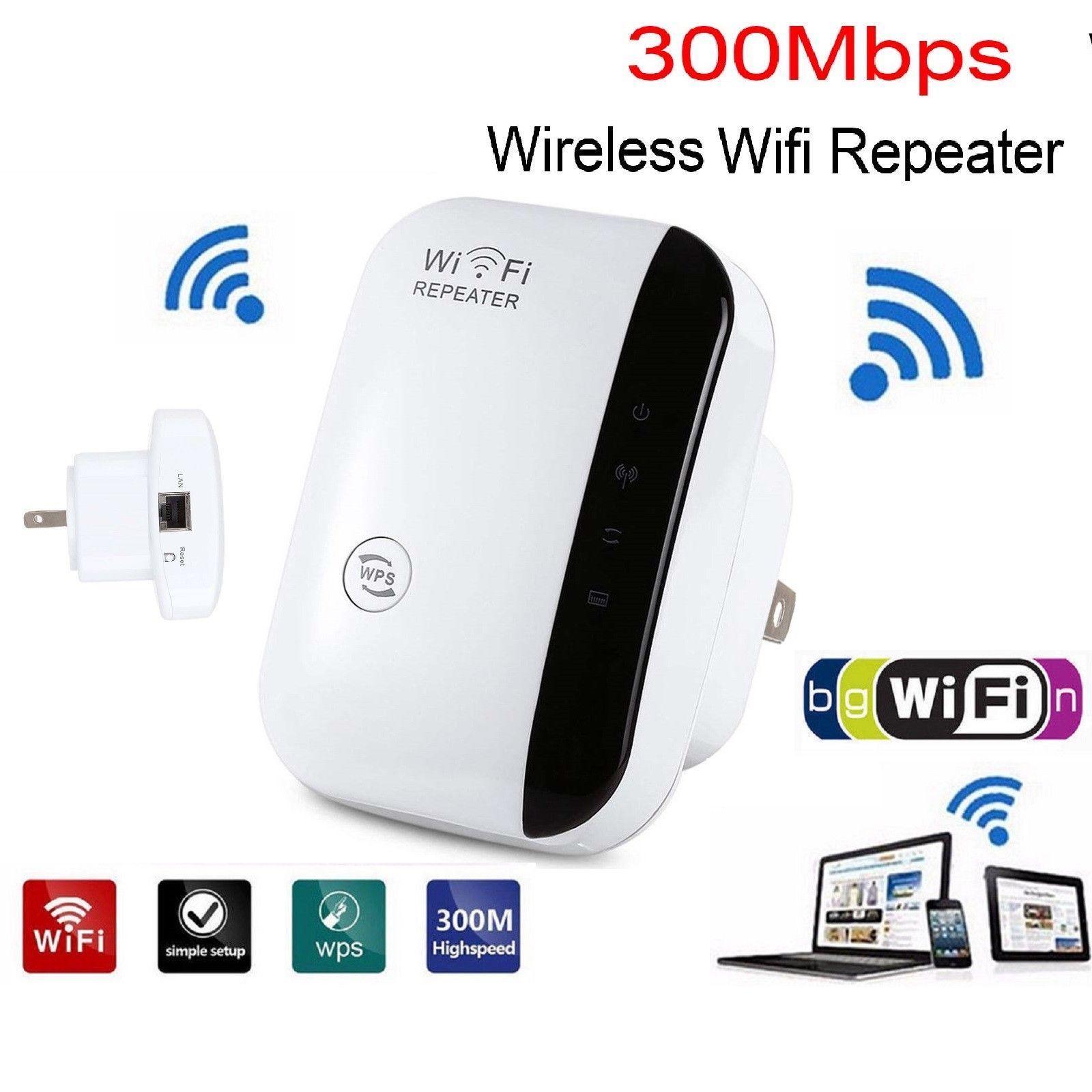 อุปกรณ์ ขยายช่วงของสัญญาณได้ง่ายเพี่ยงแค่กดปุ่ม Universal WiFi  Extender 300Mbps