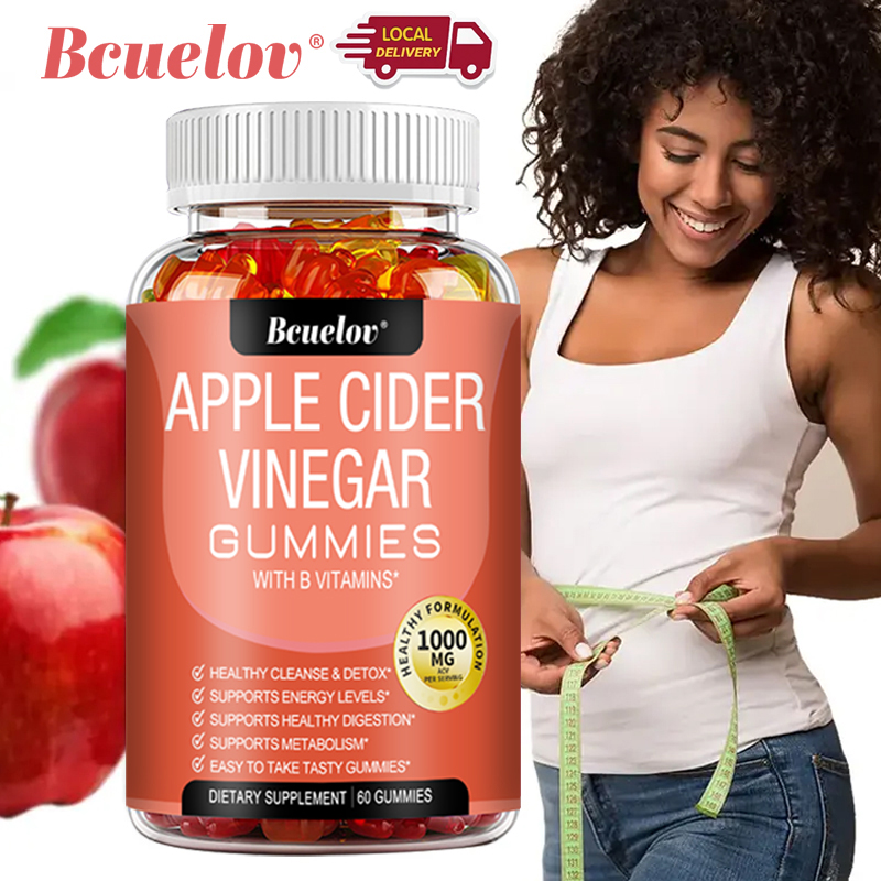 Apple Cider Vinegar Gummies, Weight Loss, Dietary Supplement, Reduce Bloating, Improve Digestion, Reduce Anxiety and Stress, Support Immune, Slimming ราคา 159 บาท*ส่งฟรี
