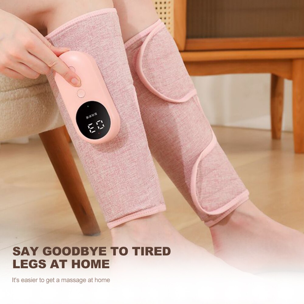 Electric Knee Massager Device Heating Pads Pain Relief Hot Compress Calf Arthritis Knie Instrument Physiotherapy Leg Massage ราคา 1,051 บาท*ส่งฟรี