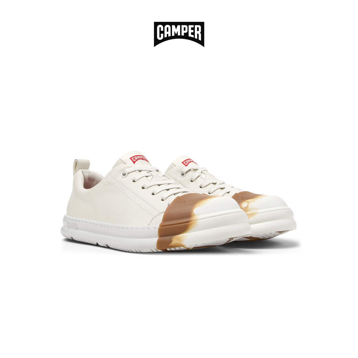 CAMPER รองเท้าผ้าใบ ผู้หญิง รุ่น Junction Runner สีขาว ( SNK - K201683-006 ) ราคา 7,550 บาท*ส่งฟรี