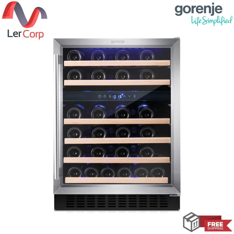 [0% 10 เดือน] (Gorenje) ตู้แช่ไวน์ วางได้ 46 ขวด WCIU609BA2 ราคา 45,900 บาท*ส่งฟรี