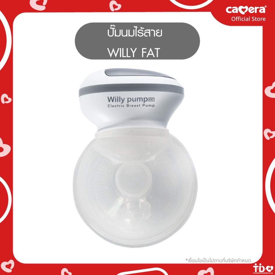 Camera | Willy Fat Wireless Breast Pump, Very Easy to Carry, Pumps Milk Freely. Free Silicone Nipple Size Adjustment Included. ราคา 1,786 บาท*ส่งฟรี