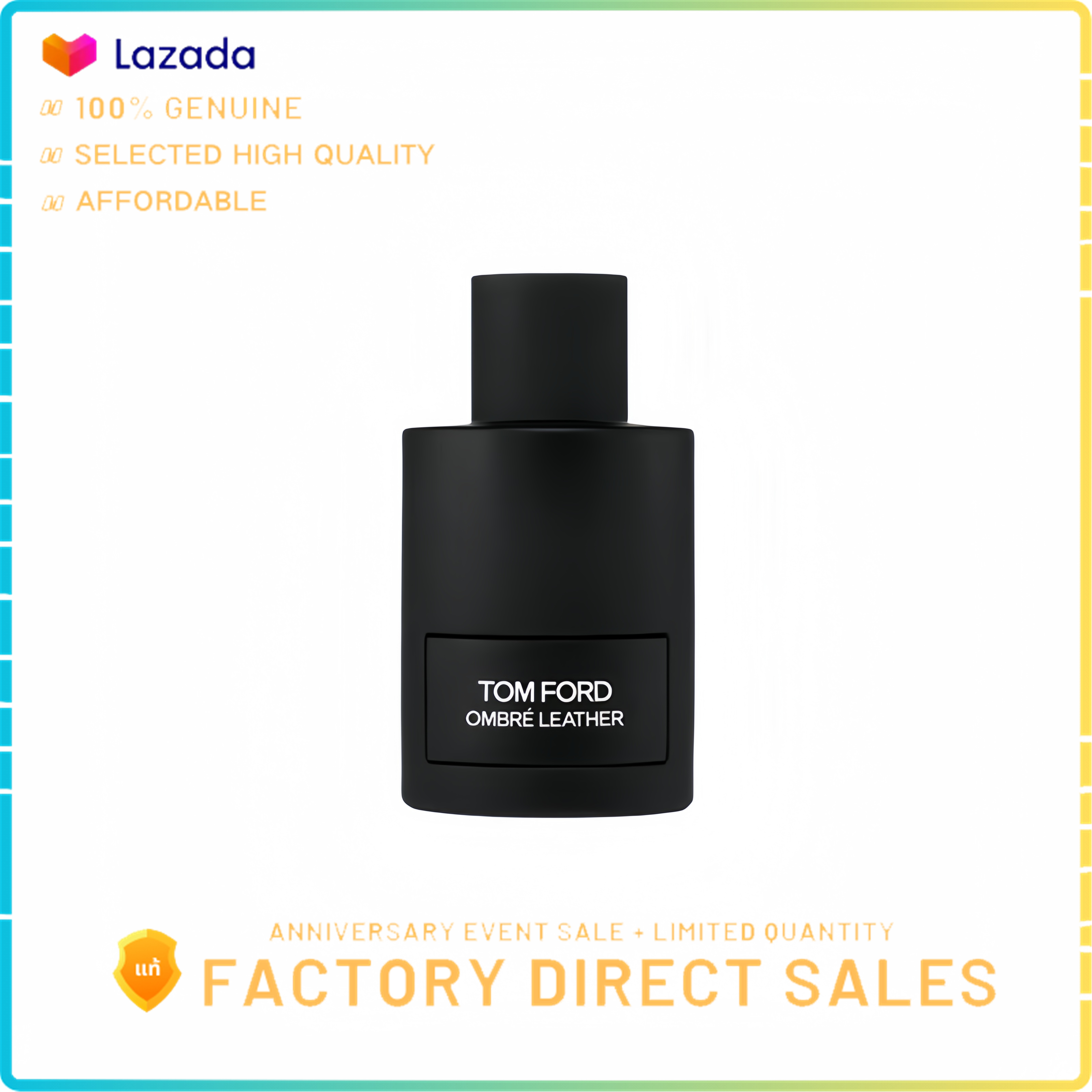 < ส่วนลดสำหรับการขาย > AUTHENTIC 100% Tomford TF Leather - [Eau De Parfum] - 100ML ราคา 3,150 บาท*ส่งฟรี