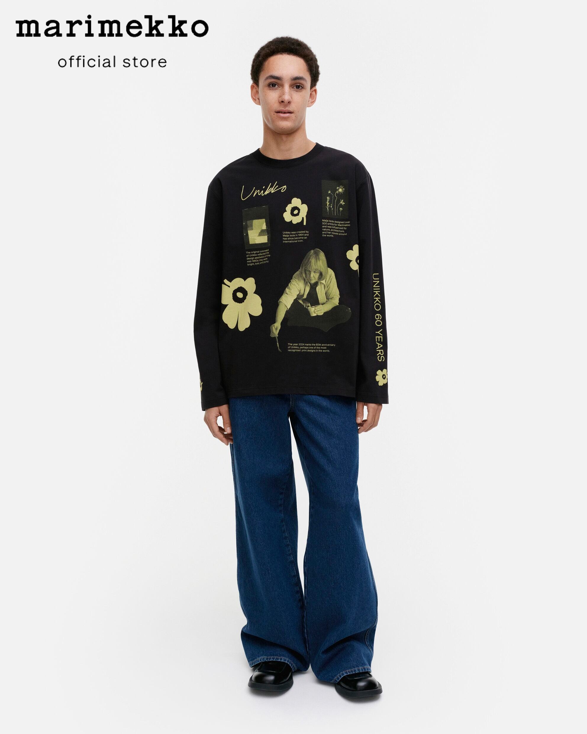 MARIMEKKO BIITTI UNIKKO PLACEMENT เสื้อ เสื้อแขนยาว ราคา 3,750 บาท*ส่งฟรี