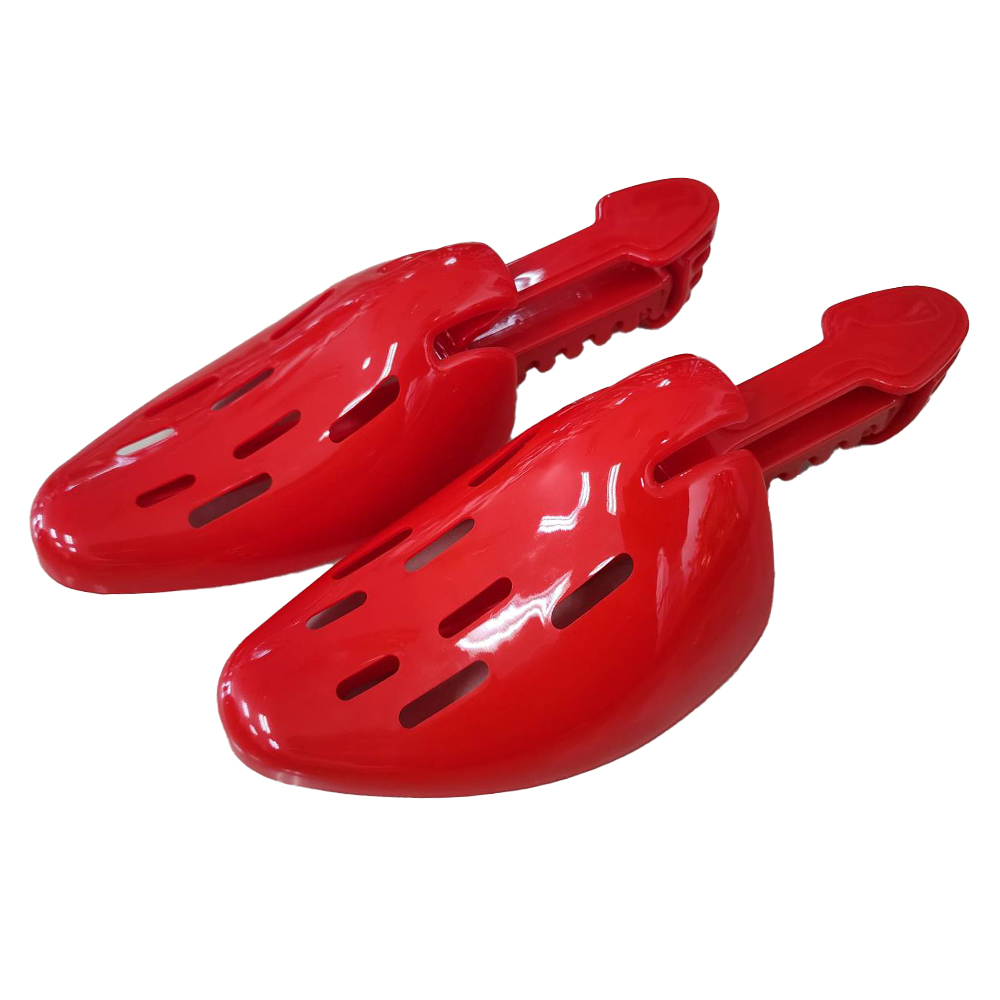 LEOMAX ดันทรงรองเท้า สตั๊ด ผ้าใบ ปรับระดับได้ SHOE TREES NO.ST-6710 สีแดง ราคา 99 บาท*ส่งฟรี