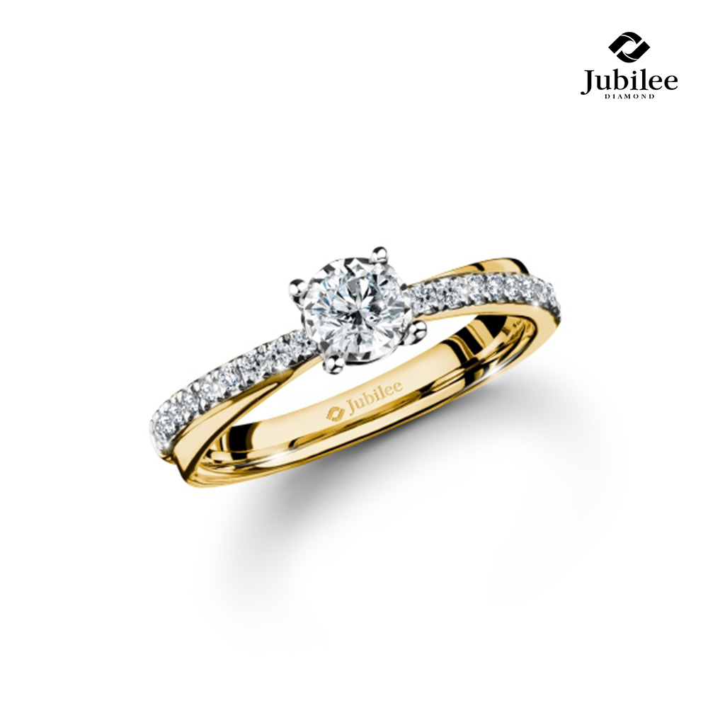 Jubilee Diamond แหวนเพชร Classic diamond solitaire Ring เพชรแท้ ราคา 55,900 บาท*ส่งฟรี