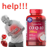 CoQ10 Puritans Pride 200 Mg 240Sofgels วิตามินเพื่อสุขภาพ หัวใจ แพ็กเก็จใหม่Exp.03/2028