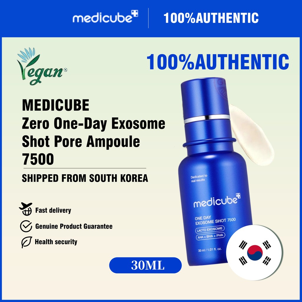 [Medicube] Zero One-Day Exosome Shot Pore Ampoule 7500--30ml ราคา 198 บาท*ส่งฟรี