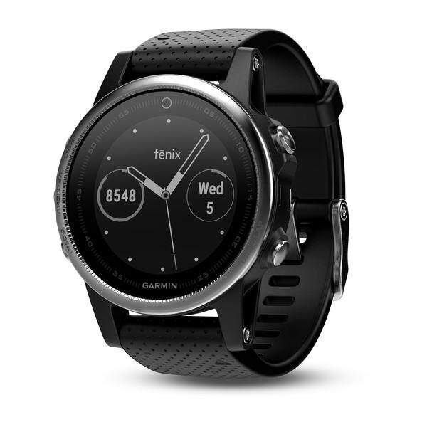 ยี่ห้อนี้ดีไหม  สระบุรี Garmin Fenix 5S Sapphire Edition Multi-Sport Training GPS Watch - [Black Band]