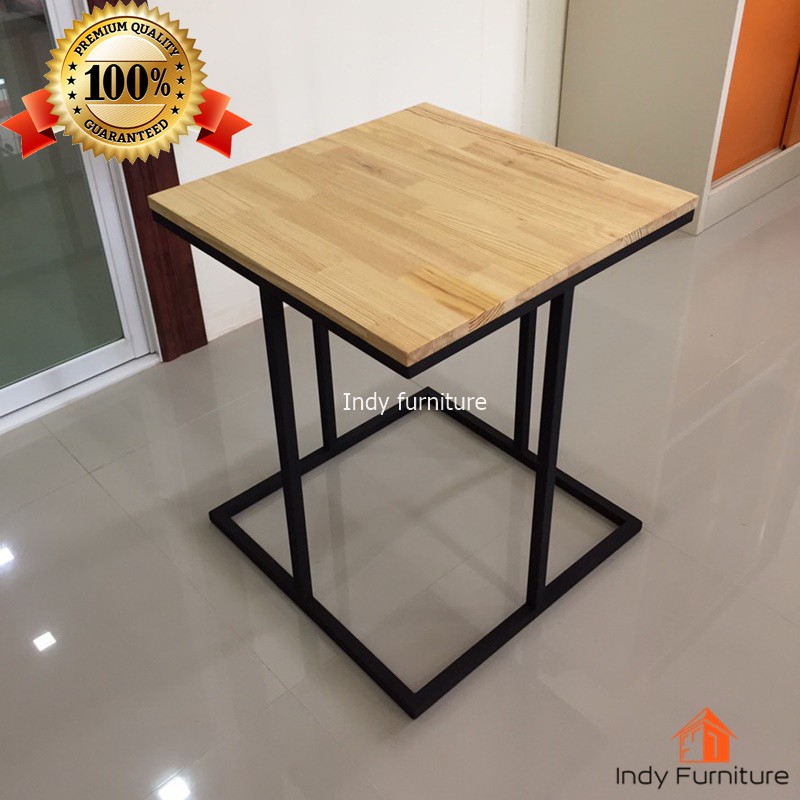 Indy Furniture โต๊ะกลางอเนกประสงค์ รุ่น Zigma .สีดำ/ลายไม้ ราคา 1,995 บาท*ส่งฟรี