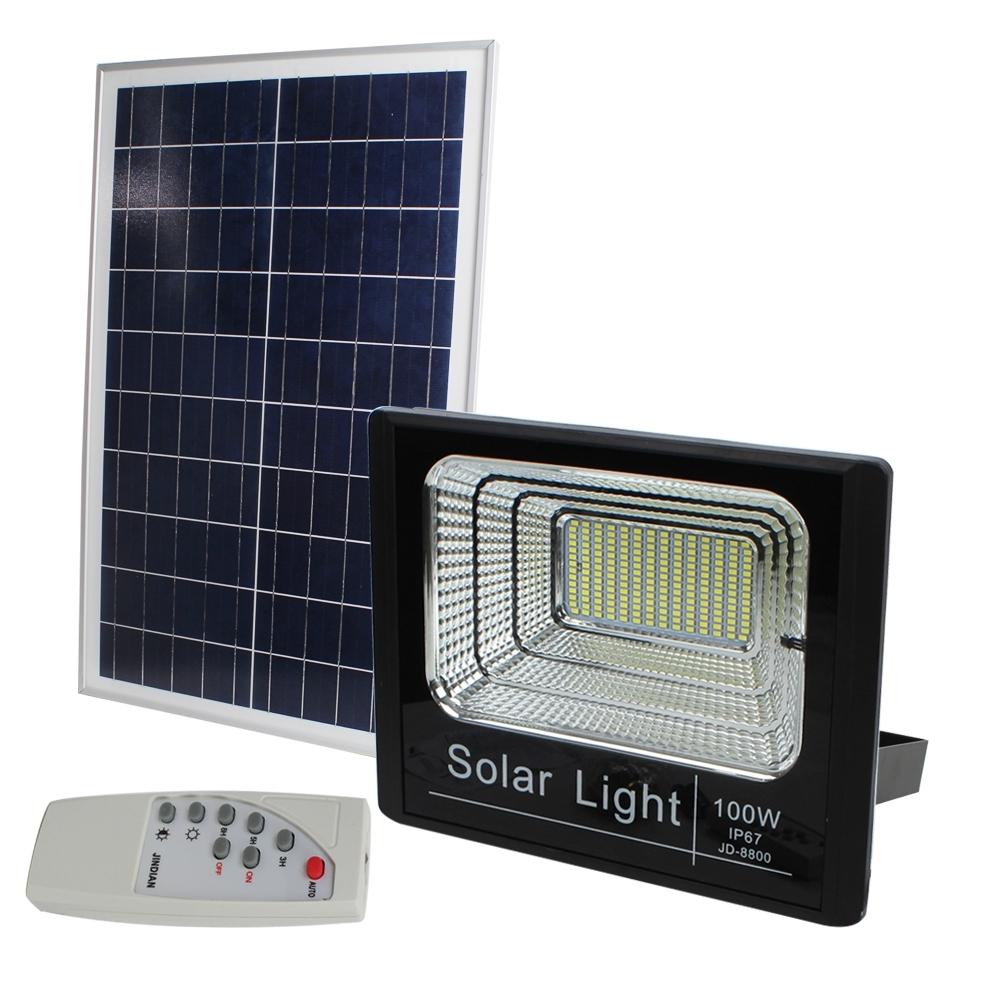 สปอร์ตไลท์ LED Solar Light 100W (Daylight) -- IP67