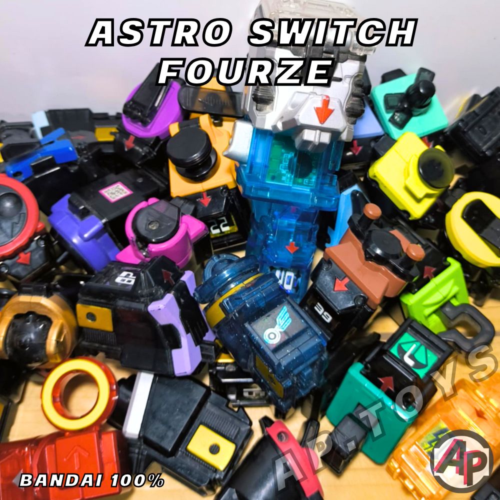 Astro Switch Fourze (มีให้เลือกมากกว่าในภาพ) [สวิทช์ อุปกรณ์เสริมไรเดอร์ ไรเดอร์ มาสไรเดอร์ โฟเซ่ Fourze] ราคา 35 บาท*ส่งฟรี
