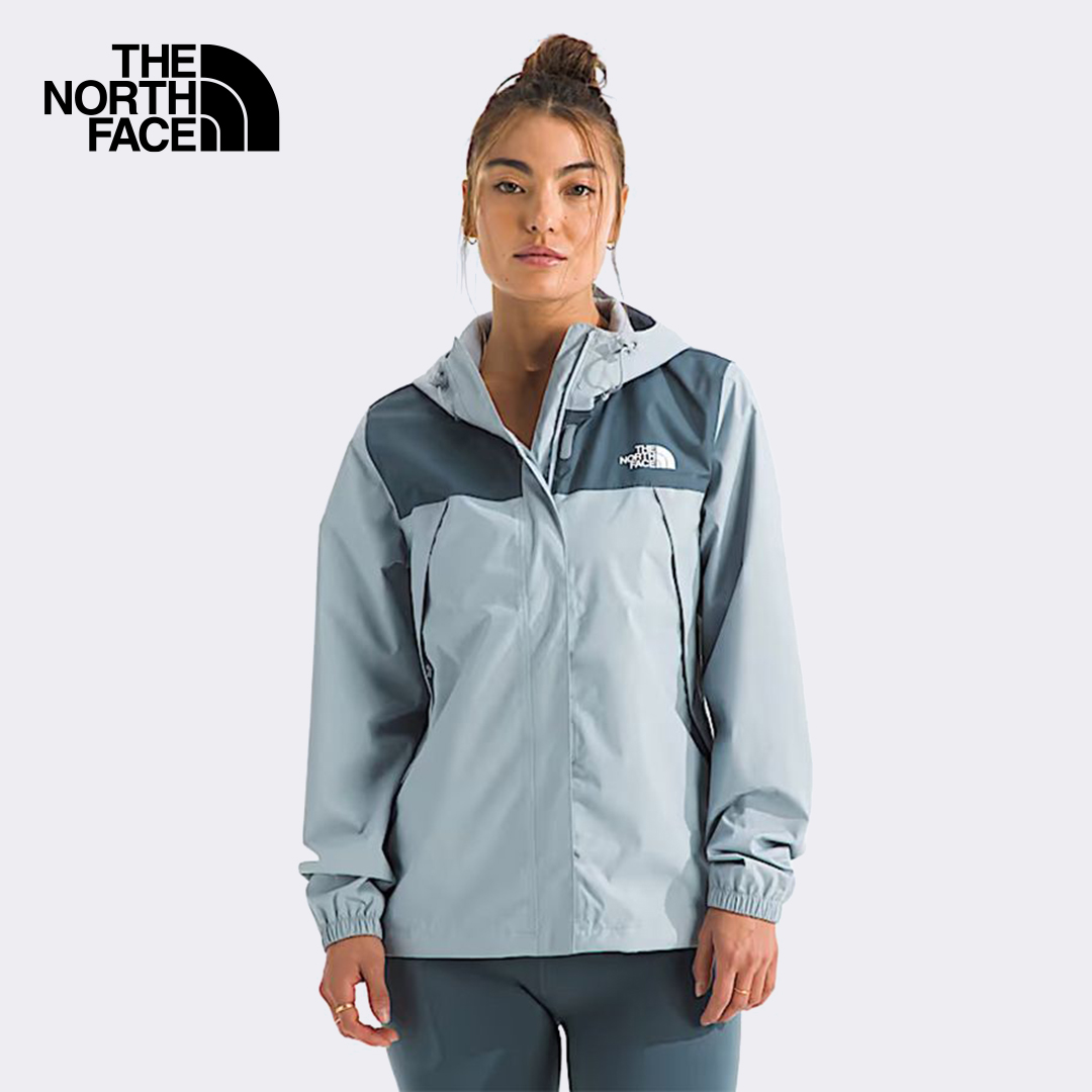The North Face Women Antora Rain Jacket(See Size Chart Asia/Ap) - Frost Grey/Granite Grey Jacket Rain Jacket Women ราคา 5,950 บาท*ส่งฟรี