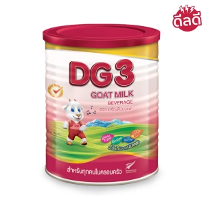 สินค้า DG3 ดีจี3 อาหารทารกสูตรนมแพะ สำหรับเด็กช่วงวัยที่ 3 800 กรัม