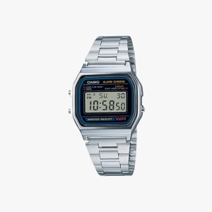 สินค้า Casio นาฬิกาข้อมือ [ประกันร้าน] CASIO นาฬิกาข้อมือผู้ชาย รุ่น Classic Silver รุ่น A158WA-1DF-S