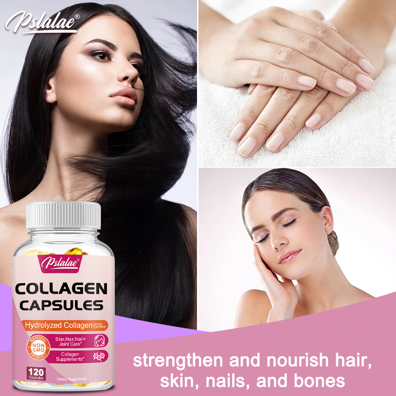 ผลิตภัณฑ์เสริมอาหาร-คอลลาเจน-ผม กล้ามเนื้อ สุขภาพผิว เล็บ 30/60/120 แคปซูล ราคา 159 บาท*ส่งฟรี