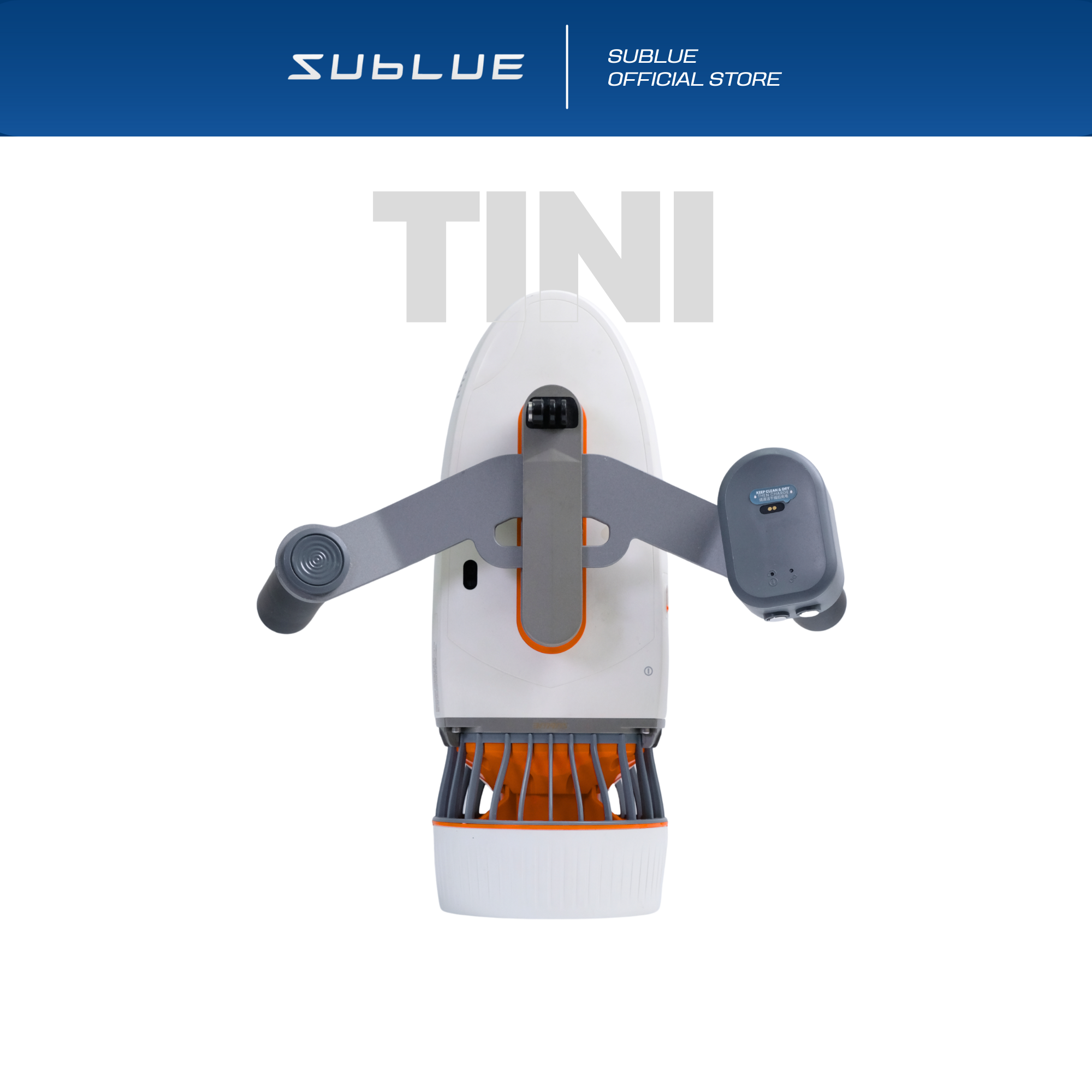 Sublue Whiteshark Tini สกู๊ตเตอร์ดำน้ำ สกู๊ตเตอร์ใต้น้ำ อุปกรณ์ช่วยดำน้ำ พร้อมส่ง รับประกัน 1 ปี ศูนย์ไทย ราคา 25,900 บาท*ส่งฟรี