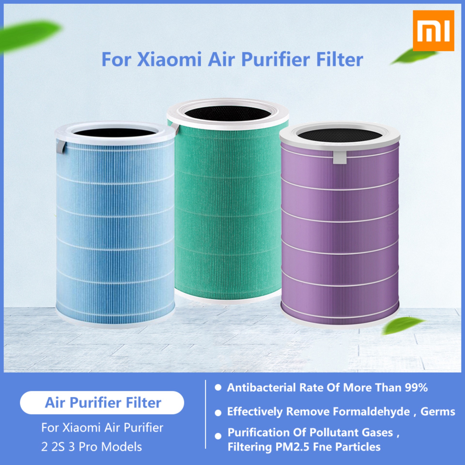 Xiaomi Air Purifier 2 2S Pro Filter spare parts Sterilization bacteria Purification Purification PM2.5 formaldehyde